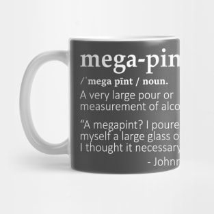 Mega Pint (White) Mug